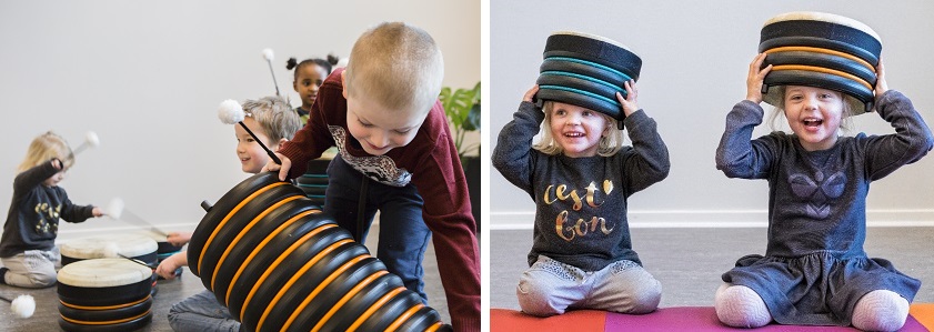 Детские ручные барабаны