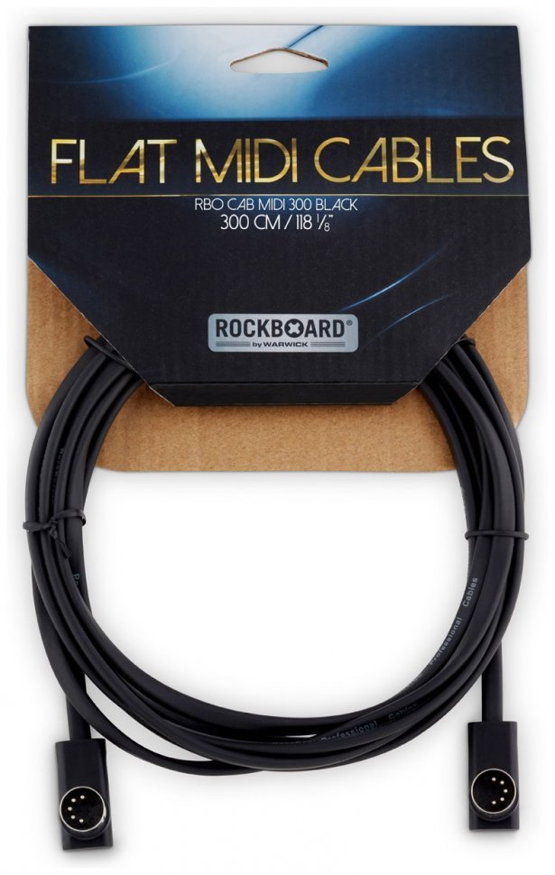 MIDI-кабель RockBoard RBO CAB MIDI 300 BK
