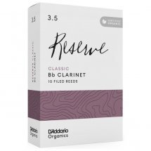 Rico D'Addario Organic Reserve Classic BB Clarinet #3.5 - 10 Box