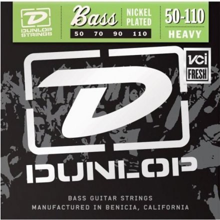 Струны для бас-гитары Dunlop DBN50110 Nickel Plated Steel Heavy 50-110 - Фото №18765