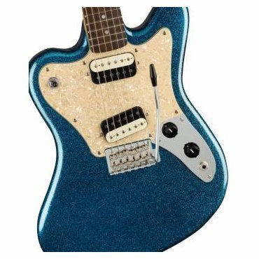 Электрогитара Squier by Fender Paranormal Super Sonic Lrl Blue Sparkle - Фото №140697