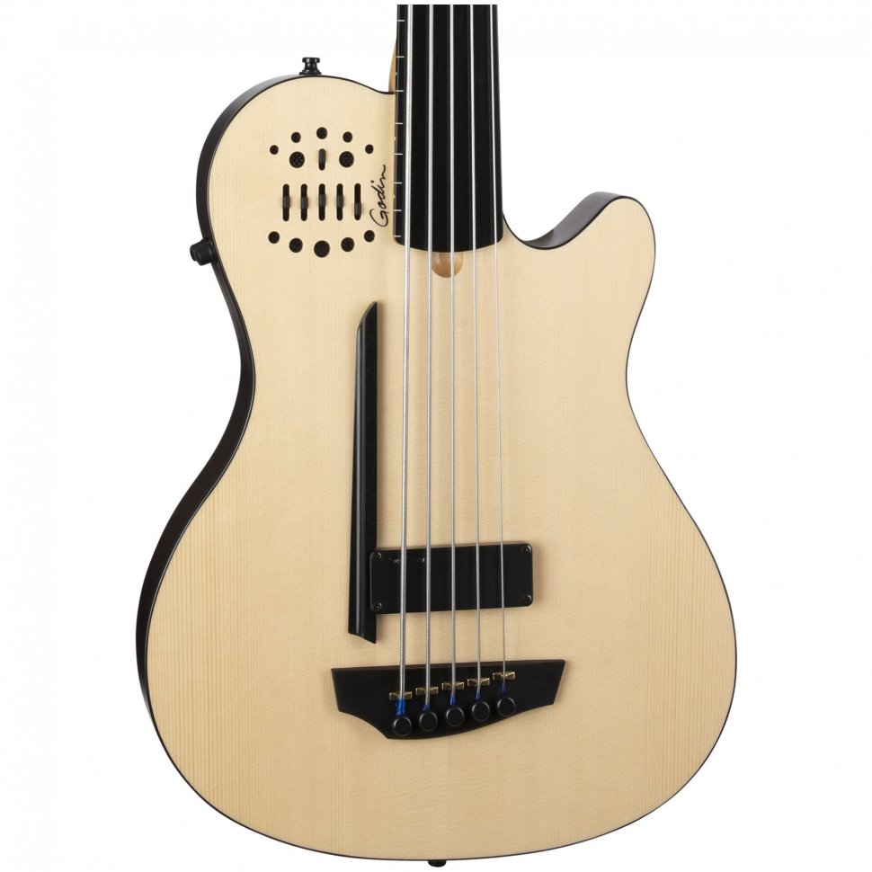Бас-гитара Godin A5 Ultra Natural Fretless A/E Бас-гитара Godin A5 Ultra Natural Fretless A/E