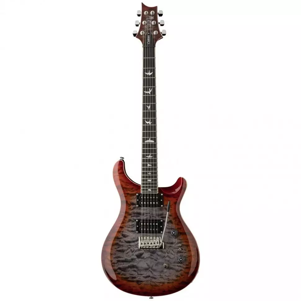 Электрогитара PRS SE Custom 24-08 Quilt (Charcoal Cherry Burst) Электрогитара PRS SE Custom 24-08 Quilt (Charcoal Cherry Burst)