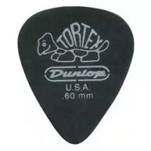 Dunlop 488P.60 Tortex Pitch Black Players Pack 0.60