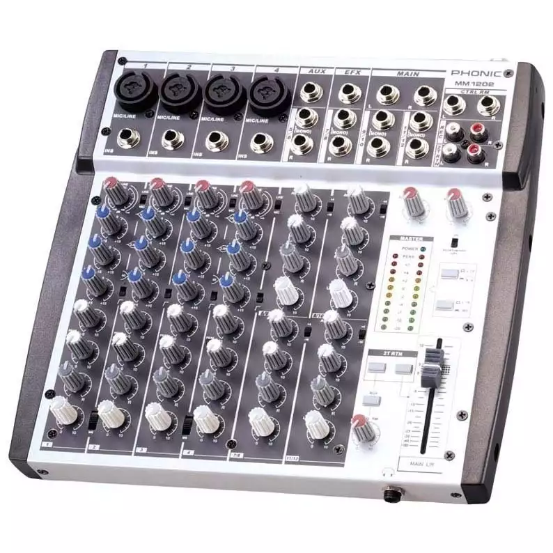 Пассивный микшерный пульт Phonic MM1202 Пассивный микшерный пульт Phonic MM1202