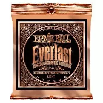 Струны для акустической гитары Ernie Ball P02548 Extra Light Струны для акустической гитары Ernie Ball P02548 Extra Light