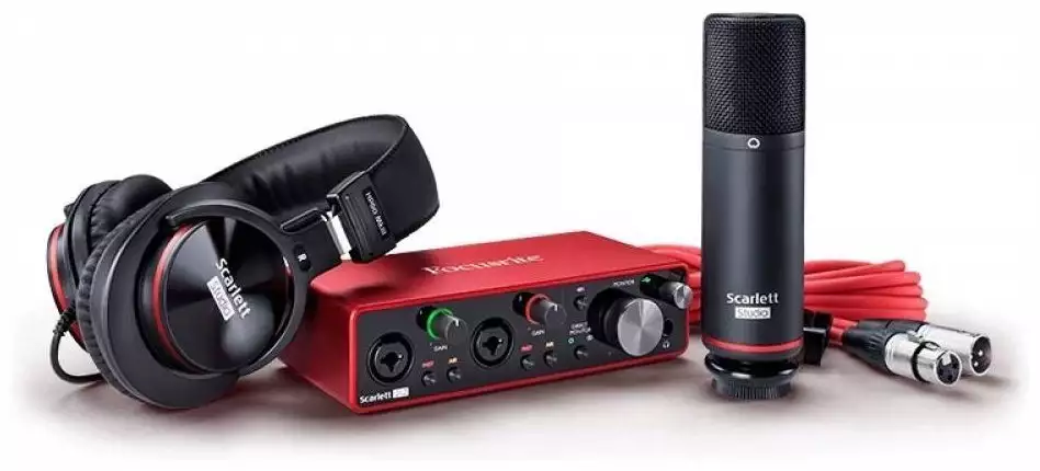 Набор для звукозаписи Focusrite Scarlett 2i2 Studio 3rd Gen Набор для звукозаписи Focusrite Scarlett 2i2 Studio 3rd Gen
