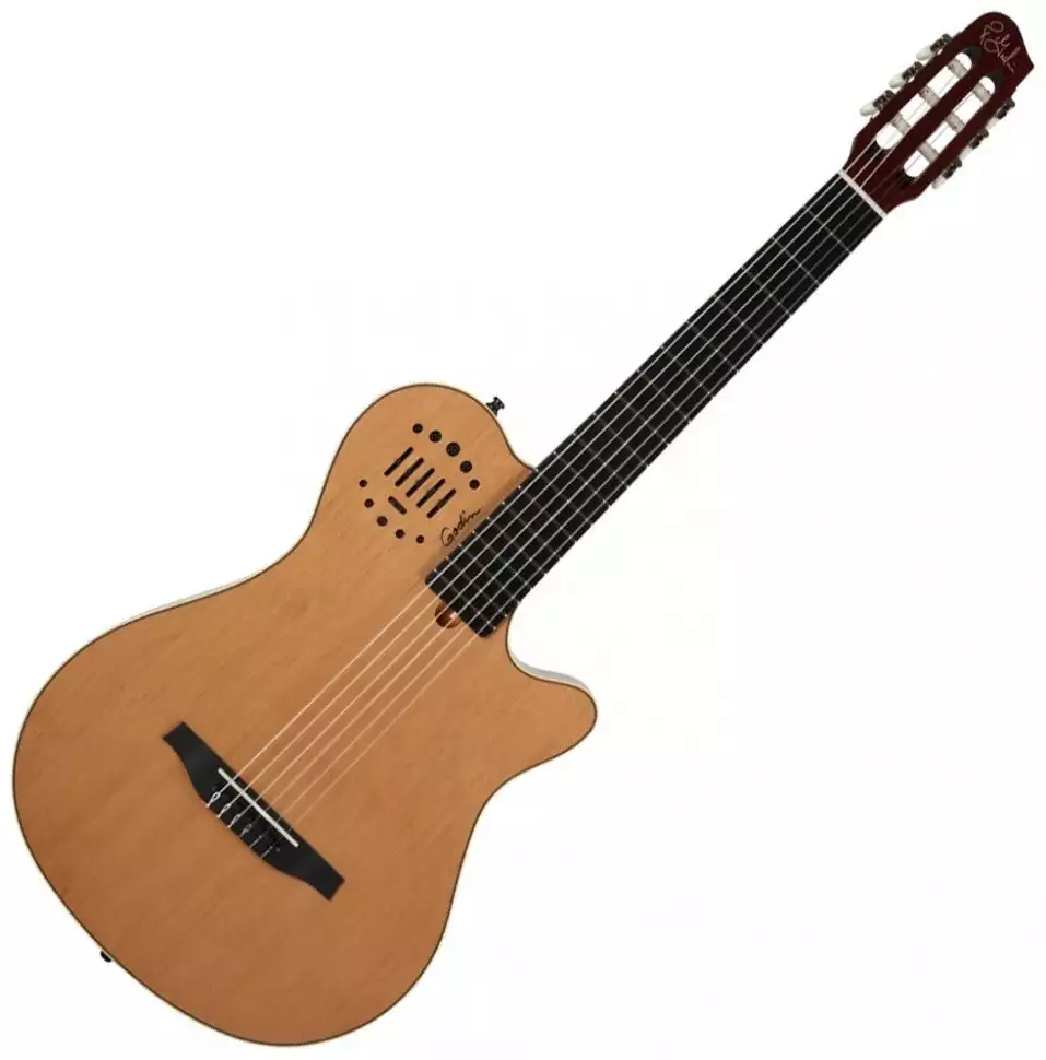 Классическая гитара со звукоснимателем Godin Multiac Grand Concert Duet Ambiance with Bag Классическая гитара со звукоснимателем Godin Multiac Grand Concert Duet Ambiance with Bag