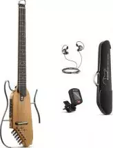 Donner Music HUSH-I Silent Guitar Maple Natural