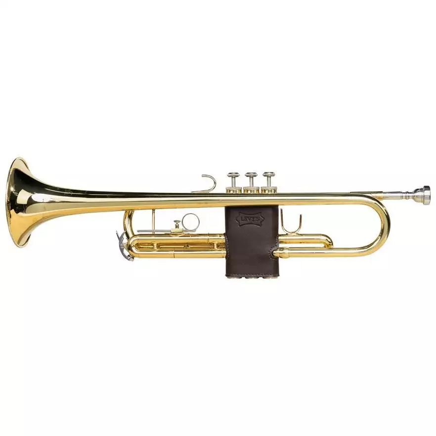 Догляд за духовими інструментами Levy's LVG1-VGNDBR Leather Valve Guard Trumpet (Vegan Dark Brown) Догляд за духовими інструментами Levy's LVG1-VGNDBR Leather Valve Guard Trumpet (Vegan Dark Brown)