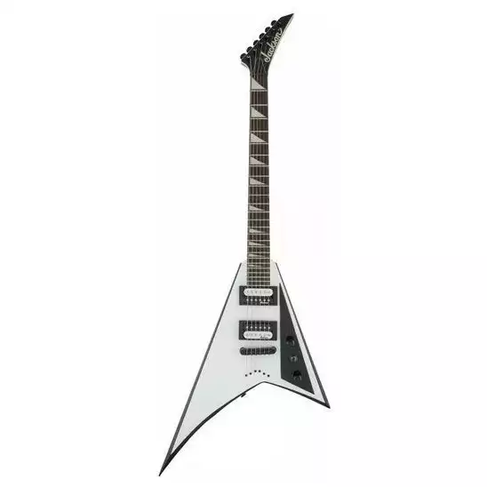 Електрогітара Jackson JS32T RHOADS AH WHITE WITH BLACK BEVELS