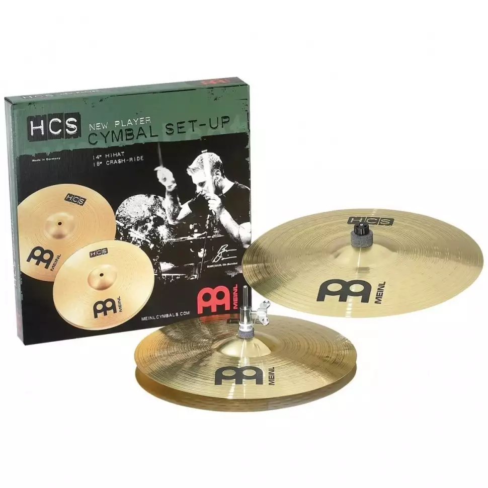Набор тарелок для ударных Meinl HCS1418 Набор тарелок для ударных Meinl HCS1418