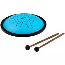  Meinl Nino Steel Tongue Drum NINO981 (7&quot;) Blue