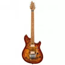 EVH Wolfgang Special QM, Baked Maple Fingerboard Tiger Eye Glow