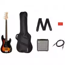 Squier by Fender Affinity Series Precision Bass PJ Pack 3 Color Sunburst