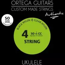 Ortega Custom Authentic Clear Nylon UKA-SO