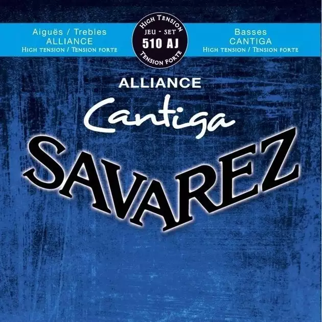 Струни для класичної гітари Savarez Alliance Cantiga 510AJ High Tension Струни для класичної гітари Savarez Alliance Cantiga 510AJ High Tension