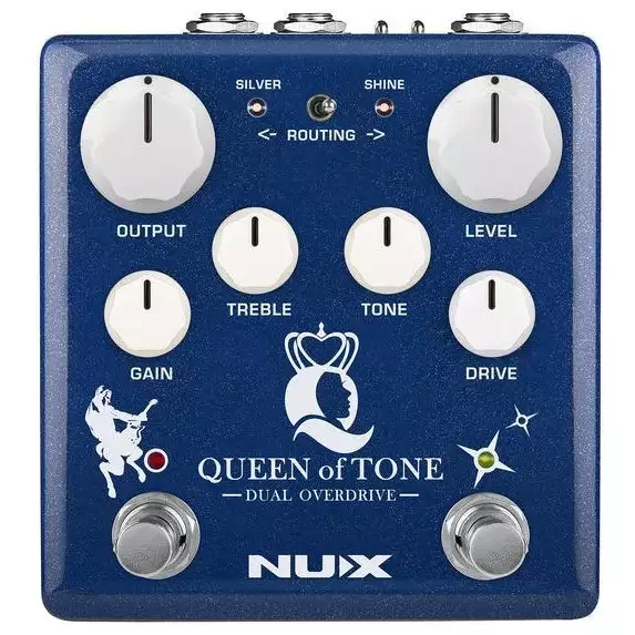 Педаль для гитары NUX NDO-6 Queen of Tone Педаль для гитары NUX NDO-6 Queen of Tone