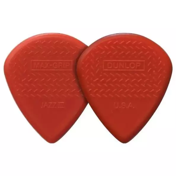 Медіатор Dunlop 471P3N Max Grip Jazz III Red Nylon Players Pack