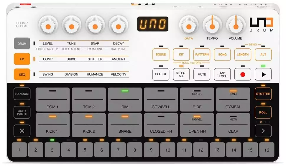 драм-машина IK Multimedia UNO Drum драм-машина IK Multimedia UNO Drum