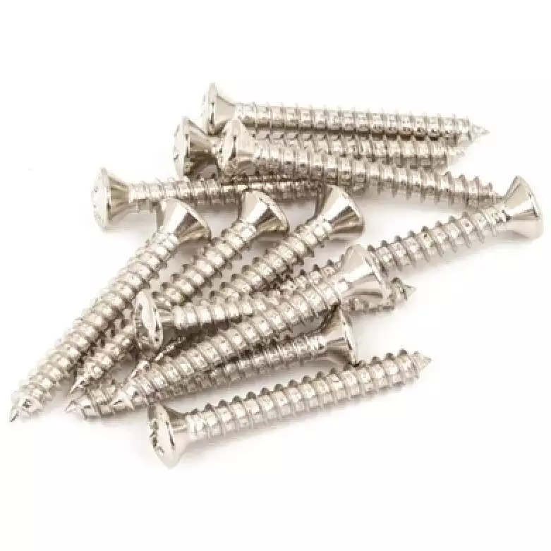 Прочая гитарная фурнитура Fender Vintage-Style Bass/Tele Bridge/Strap Button Mounting Screws