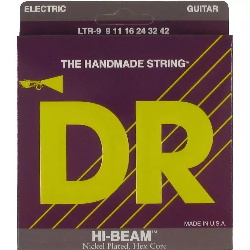 Струни для електрогітари DR LTR-9 Струни для електрогітари DR LTR-9