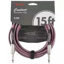 Fender Cable Contour Series 15' Burgundy Mist