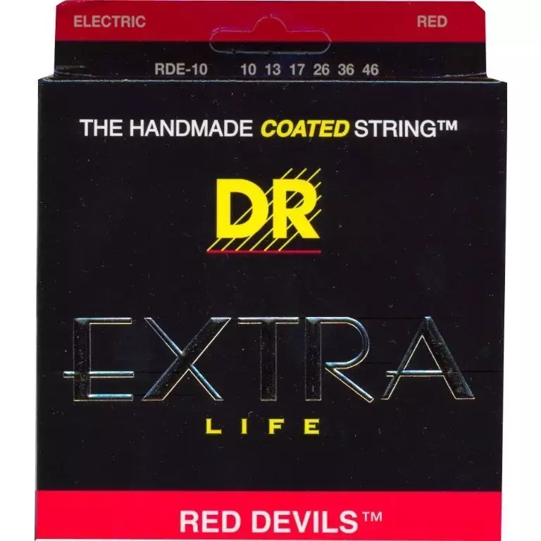 Струни для електрогітари DR RDE-10 Red Devils (10-46) Medium