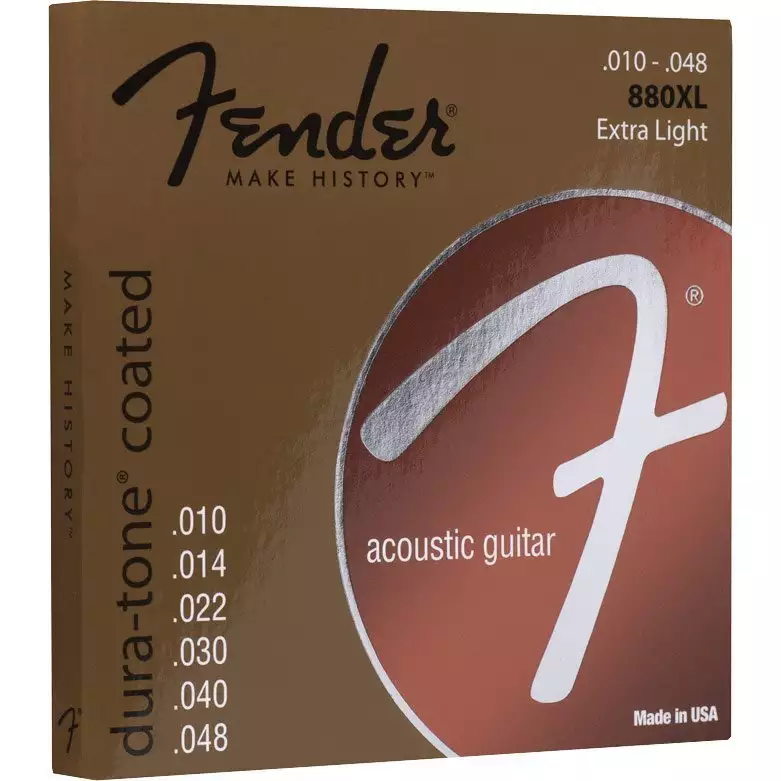 Струны для акустической гитары Fender 880XL 80/20 Coated 10-48 Струны для акустической гитары Fender 880XL 80/20 Coated 10-48