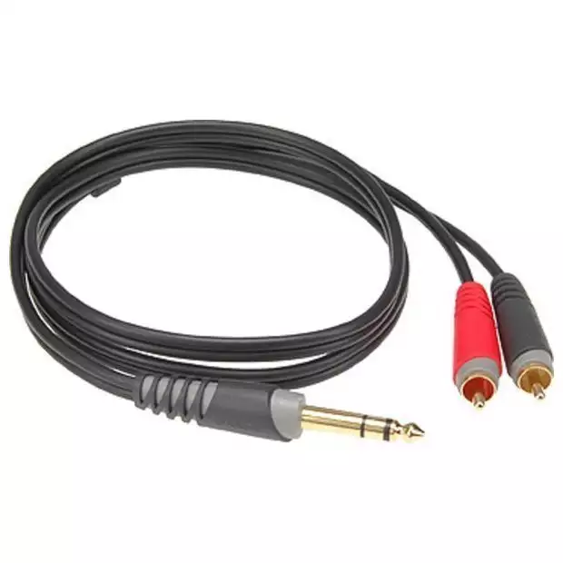 Кабель Jack-RCA Klotz AY3-0100 Кабель Jack-RCA Klotz AY3-0100