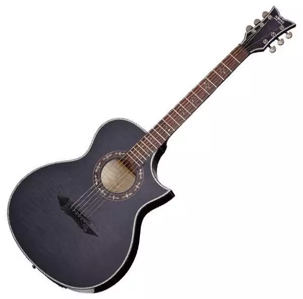 Электроакустическая гитара Schecter HellRaiser Stage AC STBLK