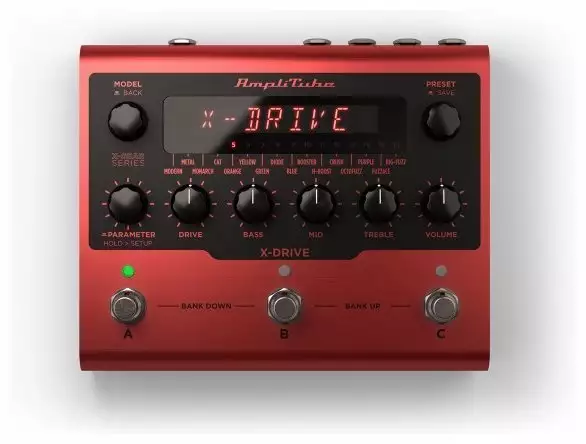 Педаль для гітари IK Multimedia AmpliTube X-DRIVE Педаль для гітари IK Multimedia AmpliTube X-DRIVE