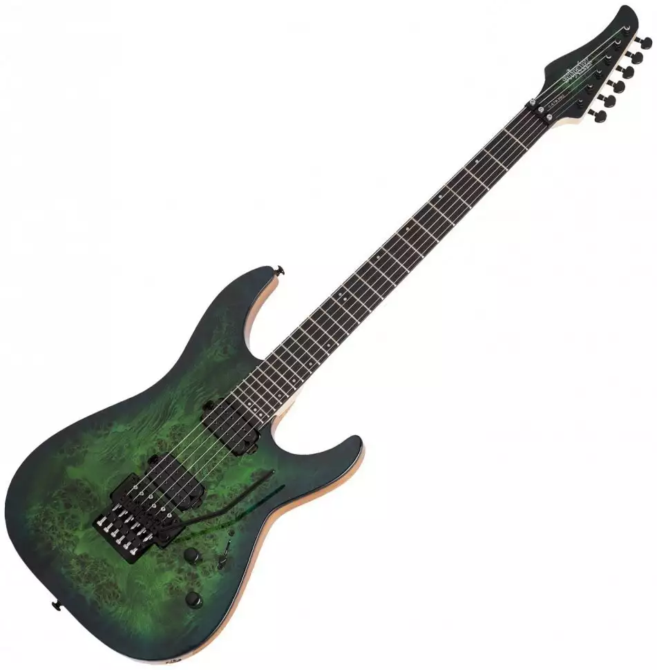 Электрогитара Schecter C-6 FR PRO AQB Электрогитара Schecter C-6 FR PRO AQB