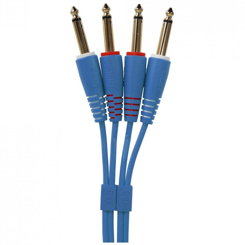 Кабель UDG Set Jack-Jack Blue 1,5m (U97002LB)