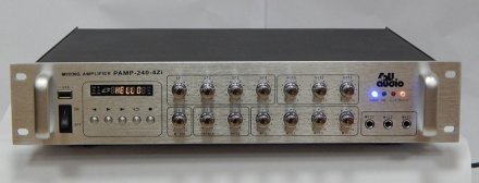 Підсилювач трансляційний 4all Audio PAMP-240-5Zi-BT - Фото №121708