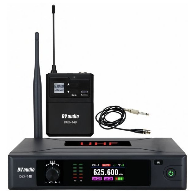 Радіосистема DV audio DGX-14B інструментальна Радіосистема DV audio DGX-14B інструментальна