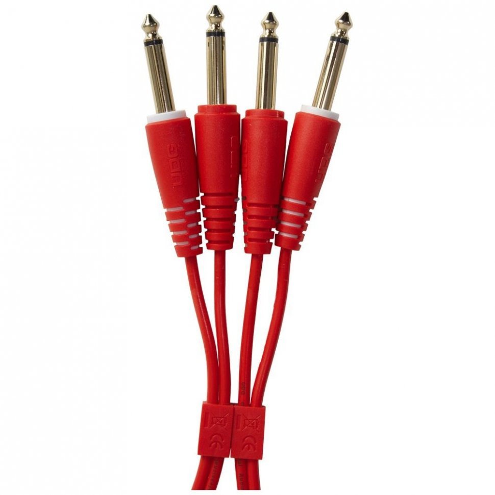 Кабель UDG Set Jack-Jack Red 1,5m (U97002RD)