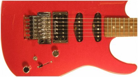 Электрогитара G&amp;L INVADER (Candy Apple Red, rosewood) - Фото №122737
