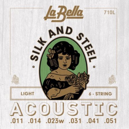 Струни до акустичної гітари La Bella 710L - Фото №142009