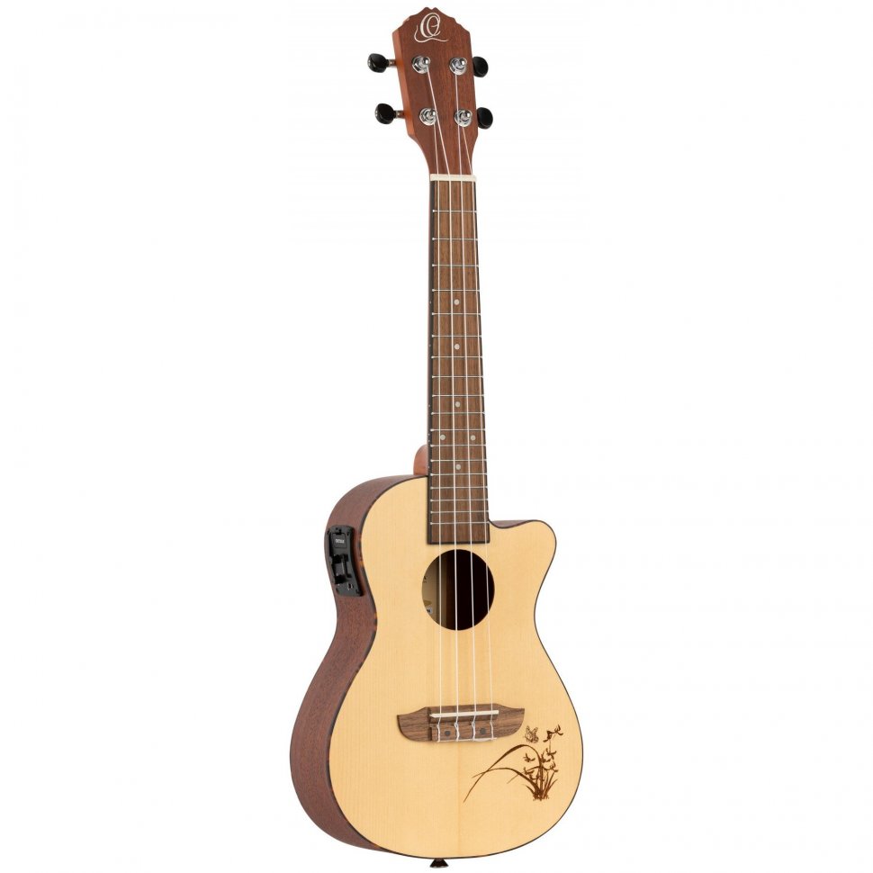Укулеле Ortega Bonfire RU5CE Concert Ukulele Spruce/Sapele Natural