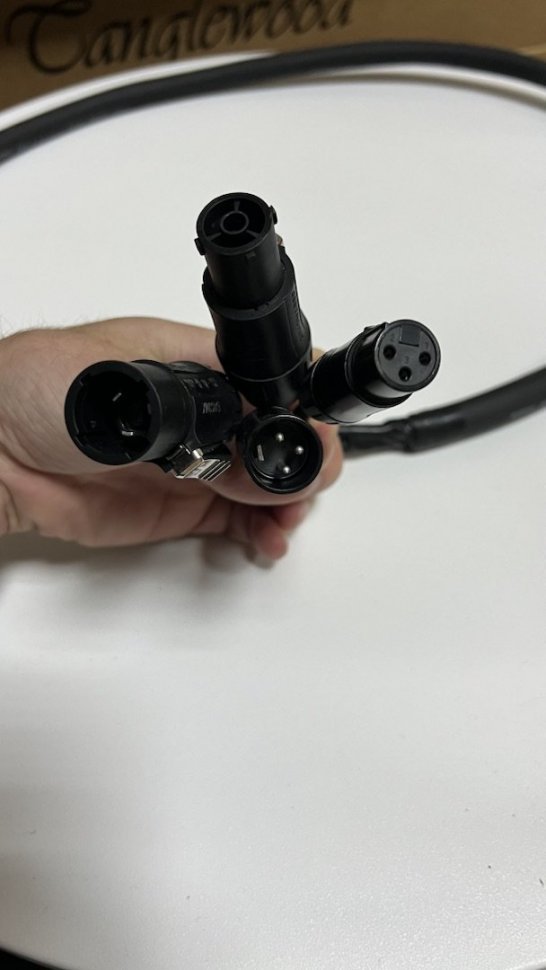 DMX-кабель Sommer Cable 500-0281-2 + Seetronic (XLR/PowerCon) IP65