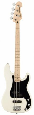 Бас-гитара Squier by Fender Affinity Series Precision Bass Pj Mn Olympic White - Фото №137400