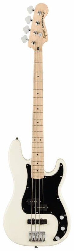 Бас-гитара Squier by Fender Affinity Series Precision Bass Pj Mn Olympic White