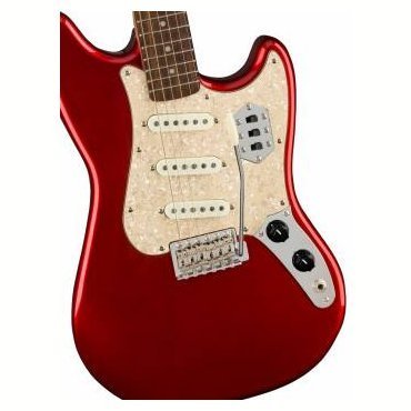 Электрогитара Squier by Fender Paranormal Cyclone Lrl Candy Apple Red - Фото №140715