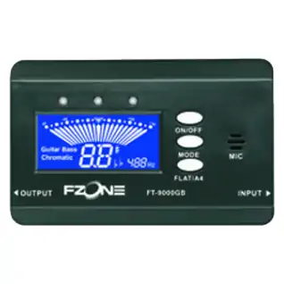 Тюнер для гитары Fzone FT9000