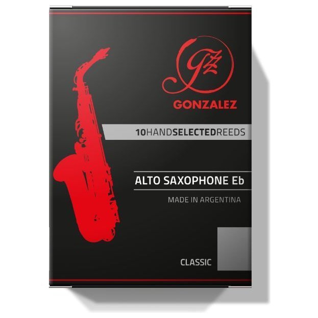 Тростини для саксофона альт Gonzalez Alto Sax Classic 3 (10pc)