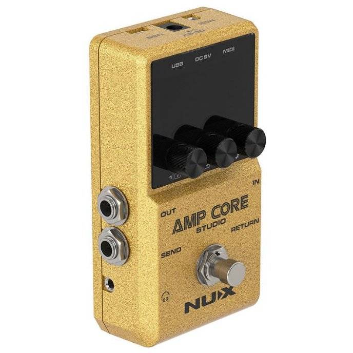 Педаль для гітари NUX Amp Core Studio - купити Педалі для гітар
