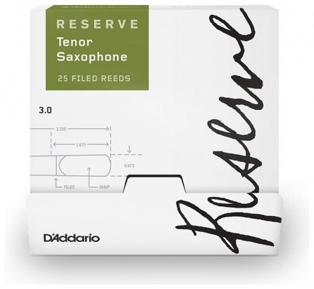 Трость для саксофона тенор D&#039;Addario Reserve - Tenor Sax #3.0 - 25 Pack - Фото №125296