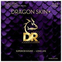 DR Strings Dragon Skin+ Electric - Heavy 7-String (11-64)