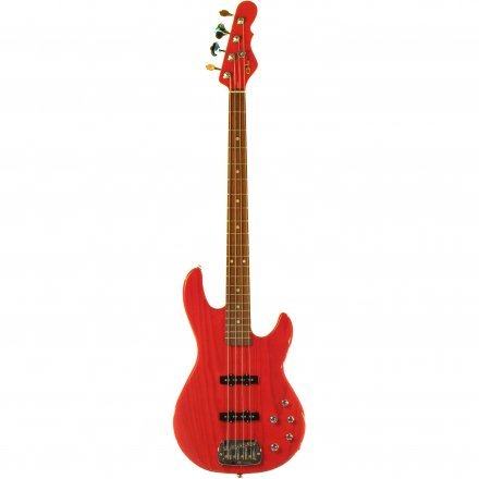 Бас-гітара G&amp;L MJ-4 (Clear Red, rosewood) - Фото №10036